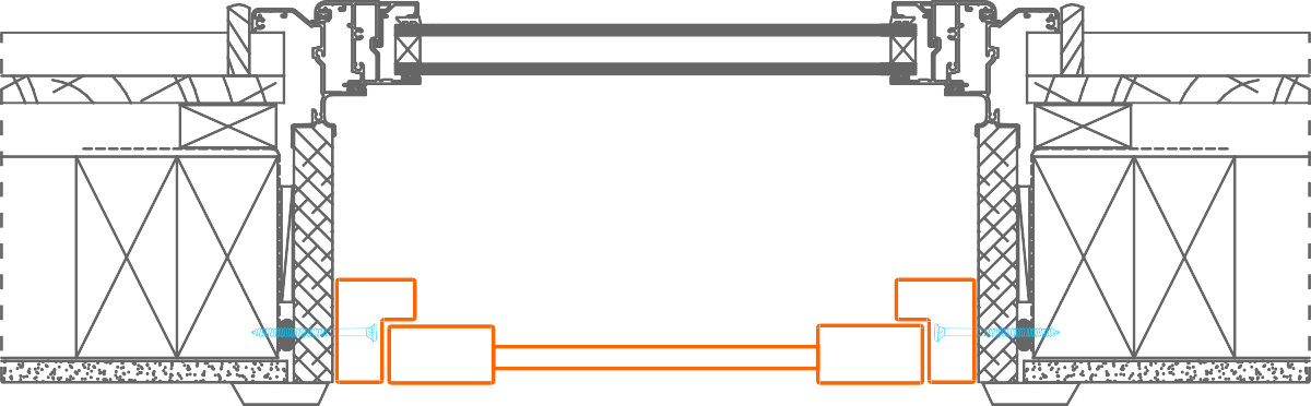 L_frame_archs_installation diy shutter width meassure